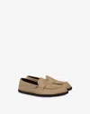 Moschino Loafers In Calf Leather Desert College In Brown