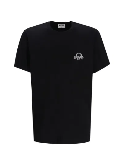 MOSCHINO LOGO APPLIQUÉ T-SHIRT