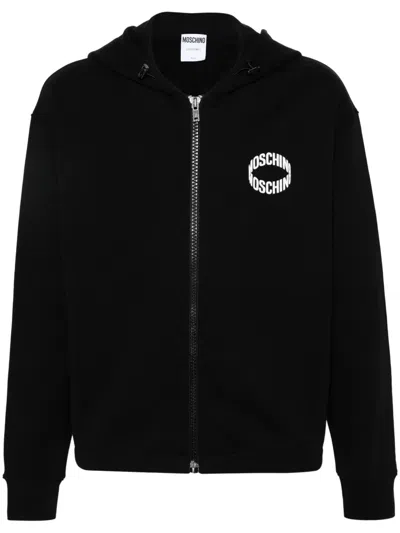 Moschino Couture Sweatshirt With Logo In Black