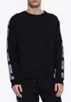 Moschino Stretch-cotton T-shirt In Black