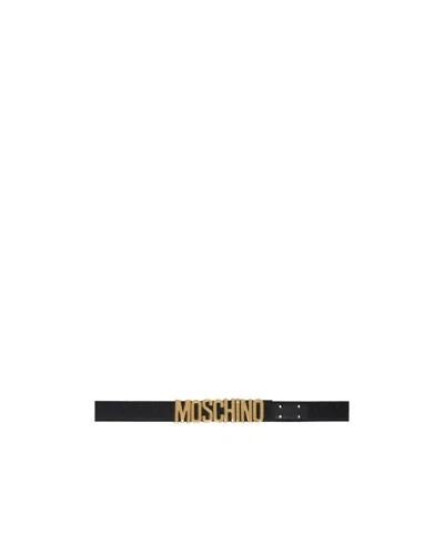 Moschino Logo Belt