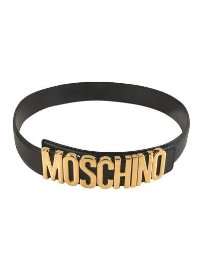 MOSCHINO LOGO BELT