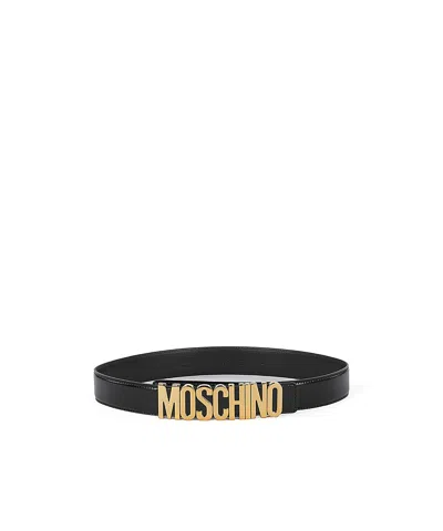 MOSCHINO MOSCHINO LOGO LETTERING BELT