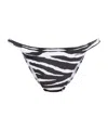 Moschino Logo Bikini Swimsuit In Black