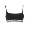 MOSCHINO LOGO BRA TOP