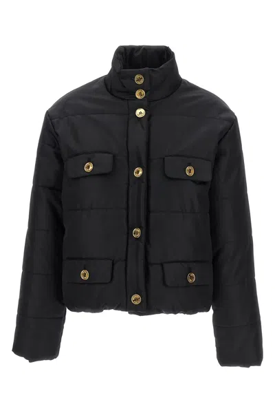 MOSCHINO MOSCHINO LOGO BUTTON DOWN JACKET