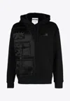 Moschino Logo Cargo Hooded Sweatshirt