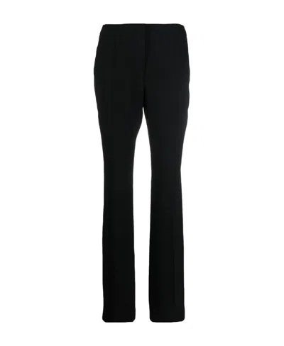 Moschino Logo Casual Pants In Black