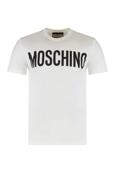 MOSCHINO LOGO COTTON T-SHIRT