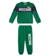 MOSCHINO LOGO COTTON TRACKSUIT