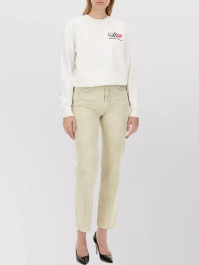 Moschino Logo Crew Neck Sweatshirt