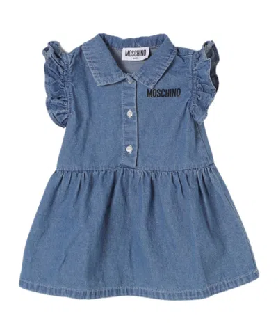 Moschino Logo Denim Dress