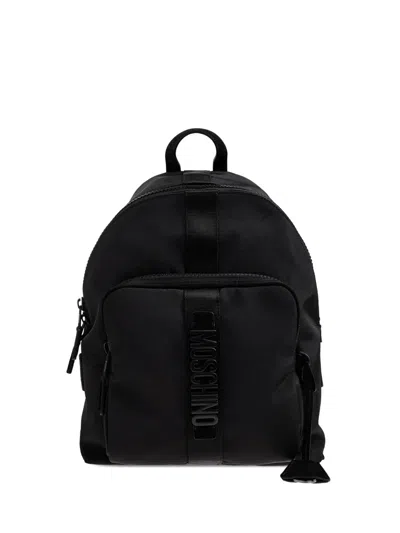MOSCHINO LOGO-DETAIL BACKPACK