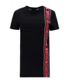 Moschino Logo-detail Short-sleeved T-shirt In Black