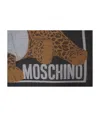 MOSCHINO MOSCHINO LOGO DETAILED SCARF