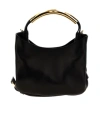 Moschino Logo Detailed Top Handle Bag In Black