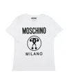 Moschino Logo Details Short-sleeved T-shirt In White