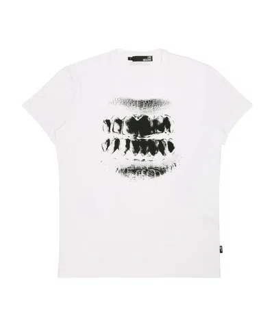 Moschino Logo Details T-shirt In White