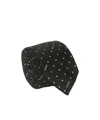 Moschino Logo Details Tie In Black