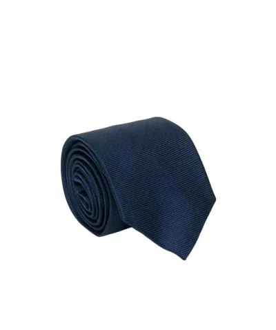 Moschino Logo Details Tie In Blue