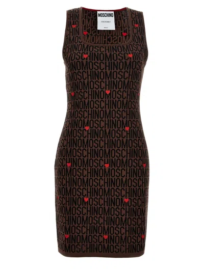 MOSCHINO LOGO DRESS