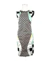 Moschino Logo Dress In Multicolor