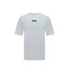 Moschino Logo Embroidered T-shirt In White