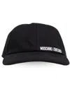 Moschino Couture Baseball Cap In Black