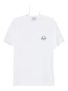 Moschino Embroidered-laurel Crown Crewneck T-shirt In White