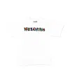Moschino Logo-embroidered Cotton T-shirt In White