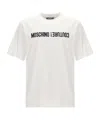 Moschino Upside Down Logo T-shirt In White