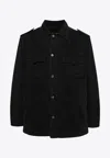 Moschino Logo-embroidered Jacket
