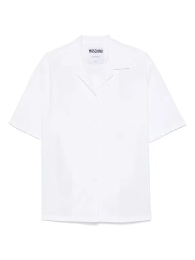 Moschino Logo-embroidered Shirt