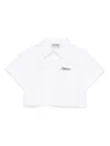 Moschino Logo-embroidered Shirt In White