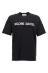 Moschino Logo Embroidery T-shirt In Multi