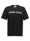 Moschino T-shirt With Embroidered Lettering