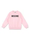 MOSCHINO LOGO FLEECE SWEATSHIRT