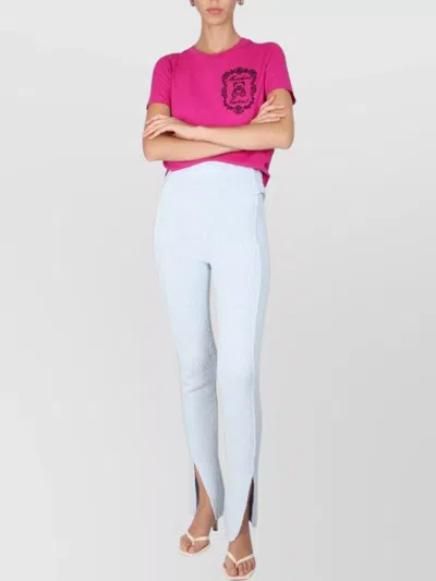 MOSCHINO LOGO GRAPHIC PRINT CREW NECK T-SHIRT