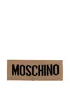 Moschino Logo-intarsia Headband In Neutral