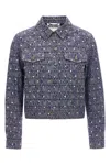 Moschino 'studded Collar' Jacket With Pockets