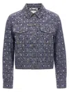 Moschino 'studded Collar' Jacket With Pockets