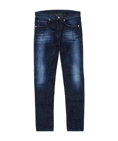 Moschino Logo Jeans In Black