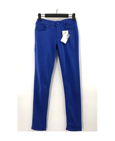 Moschino Logo Jeans In Blue
