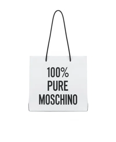 MOSCHINO LOGO LETTER SHOULDER BAG