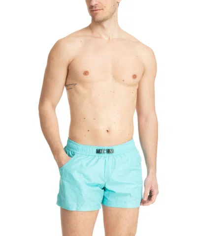 MOSCHINO LOGO LETTERING SWIM SHORTS
