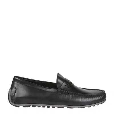 Moschino Logo Logo Love Shoes In Black