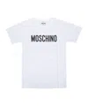 Moschino Logo Logo Short-sleeved T-shirt In White