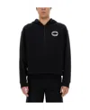 Moschino Sweatshirt With Logo In Black