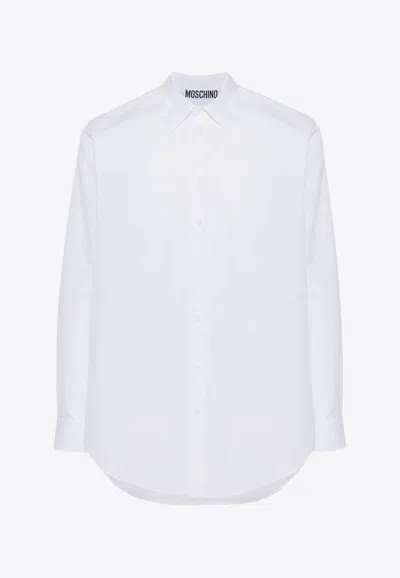 Moschino Logo Long-sleeved Shirt