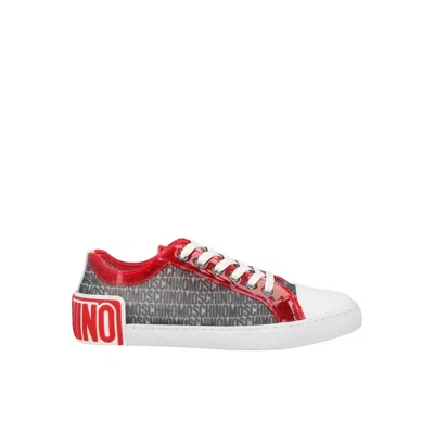 MOSCHINO LOGO LOW TOP SNEAKERS